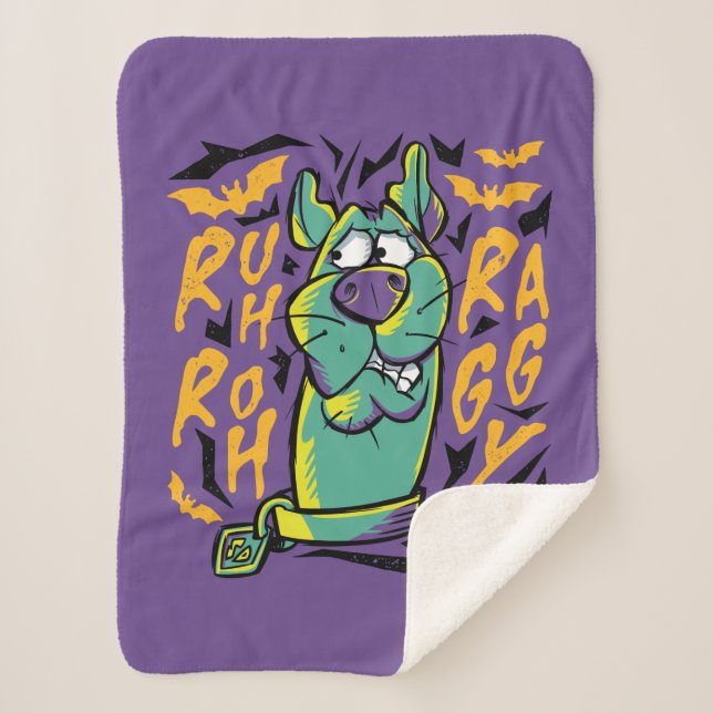 Scooby-Doo | Ruh Roh Raggy Sherpa Blanket (Front)
