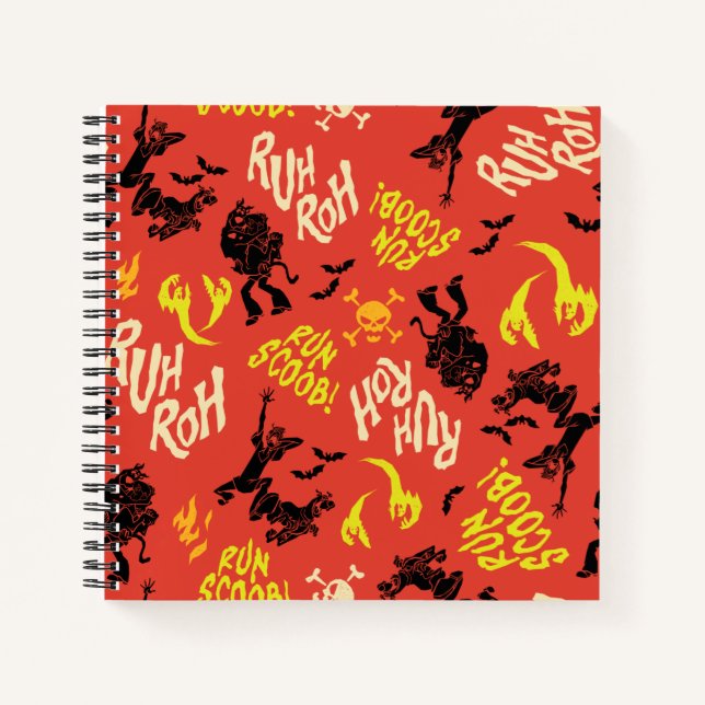 Scooby-Doo | Ruh Roh Run Scoob! Pattern Notebook (Front)