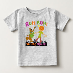 Scooby-Doo Ruh Roh! Wrong Spell! Baby T-Shirt