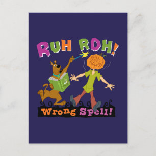 Scooby-Doo   Ruh Roh! Wrong Spell! Postcard