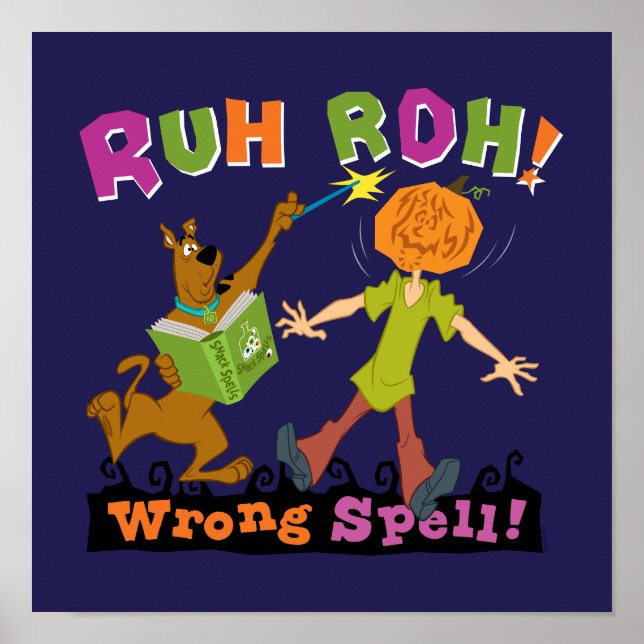 Scooby-Doo | Ruh Roh! Wrong Spell! Poster (Front)