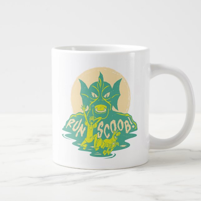Scooby-Doo | Run Scoob! Large Coffee Mug (Right)