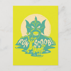 Scooby-Doo   Run Scoob! Postcard