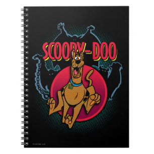 Scooby-Doo Running From Ghosts Graphic Notebook