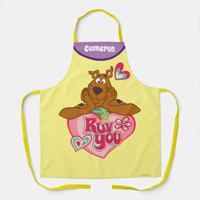 Scooby-Doo - Ruv You Apron (Front)