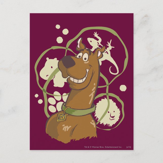 Scooby-Doo Safari Icons Postcard (Front)