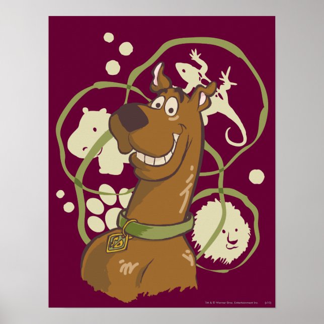 Scooby-Doo Safari Icons Poster (Front)