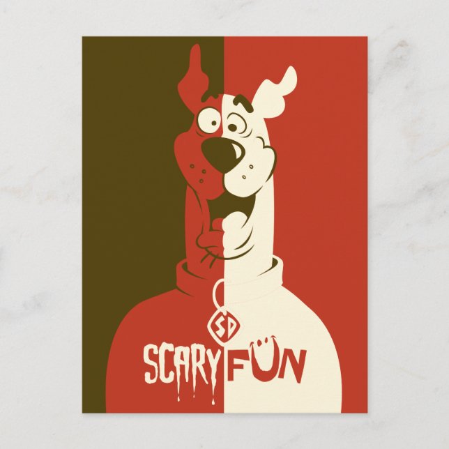 Scooby-Doo "Scary Fun" Postcard (Front)