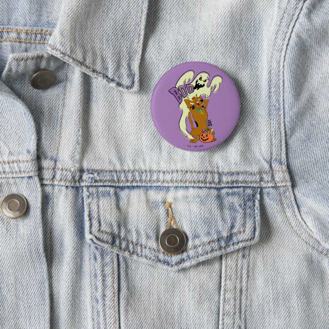 Scooby-Doo | Scooby-Doo Boo 6 Cm Round Badge (In Situ)