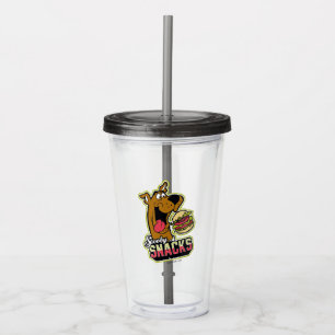 Scooby-Doo "Scooby Snacks" Logo Acrylic Tumbler