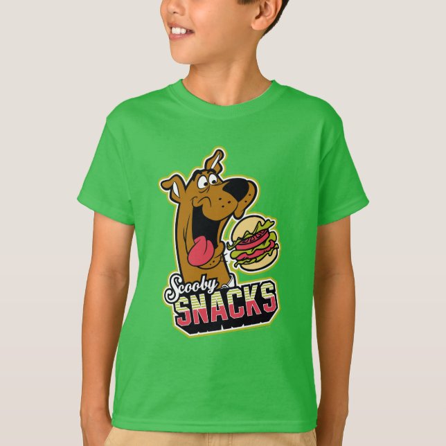 Scooby-Doo "Scooby Snacks" Logo T-Shirt (Front)