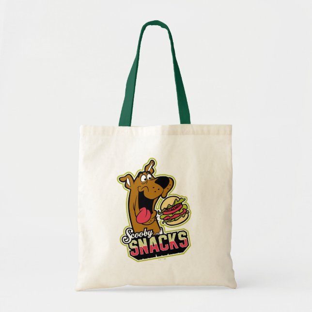 Scooby-Doo "Scooby Snacks" Logo Tote Bag (Front)