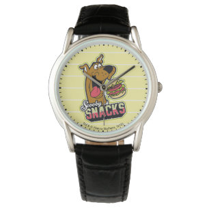 Scooby-Doo "Scooby Snacks" Logo Watch