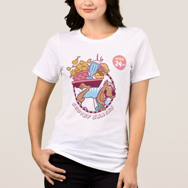 Scooby-Doo "Scooby Snacks" Tri-Blend Shirt (Front)