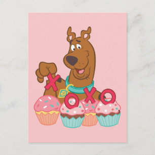 Scooby Doo - Scooby XOXO Cupcakes Postcard