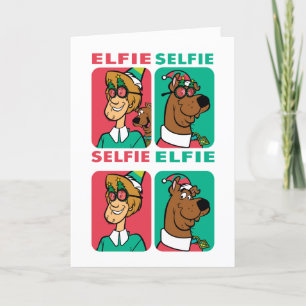 Scooby-Doo & Shaggy "Elfie Selfie" Holiday Card