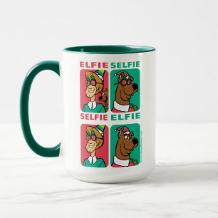 Scooby-Doo & Shaggy "Elfie Selfie" Mug