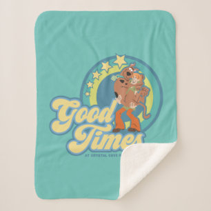 Scooby-Doo & Shaggy Good Times at Crystal Cove HS Sherpa Blanket