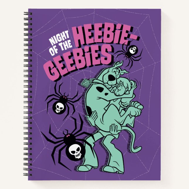 Scooby-Doo & Shaggy Heebie-Geebies Notebook (Front)