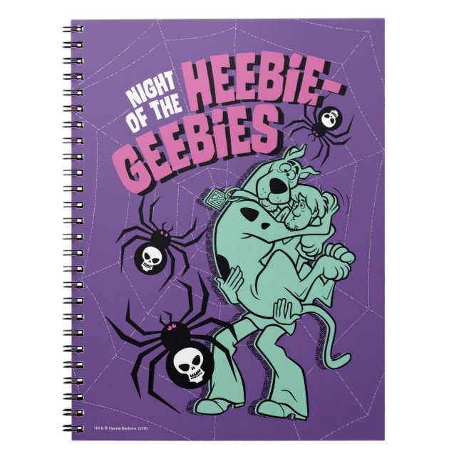 Scooby-Doo & Shaggy Heebie-Geebies Notebook (Front)
