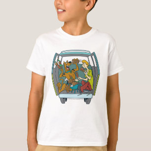 Scooby-Doo & Shaggy In Mystery Machine T-Shirt