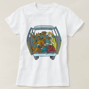 Scooby-Doo & Shaggy In Mystery Machine T-Shirt