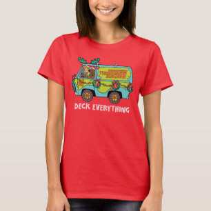 Scooby-Doo & Shaggy In The Holiday Mystery Machine T-Shirt