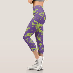 Scooby-Doo   Shaggy & Scooby Running Scared Capri Leggings