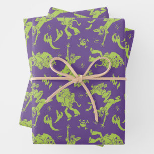 Scooby-Doo   Shaggy & Scooby Running Scared Wrapping Paper Sheet