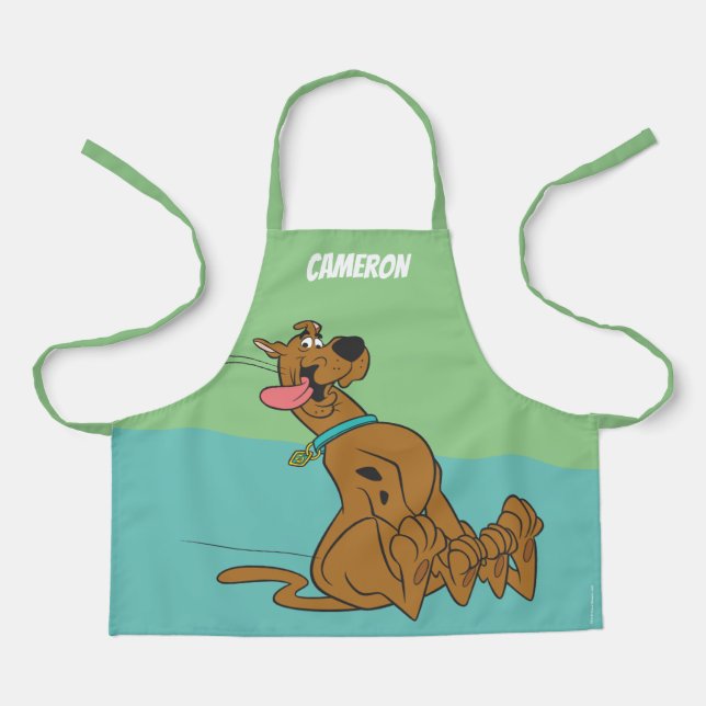 Scooby-Doo Slide With Tongue Out Apron (Front)