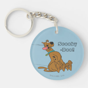 Scooby-Doo Slide With Tongue Out Key Ring