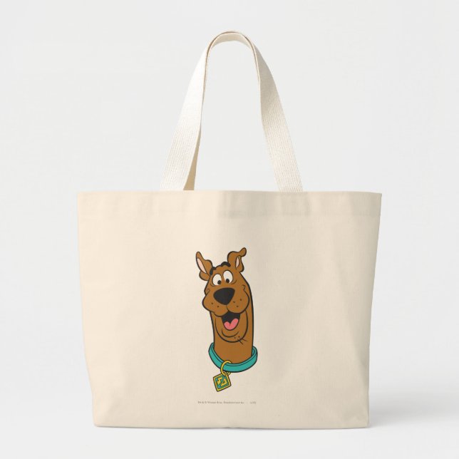 Scooby-Doo Smiling Face Large Tote Bag (Front)