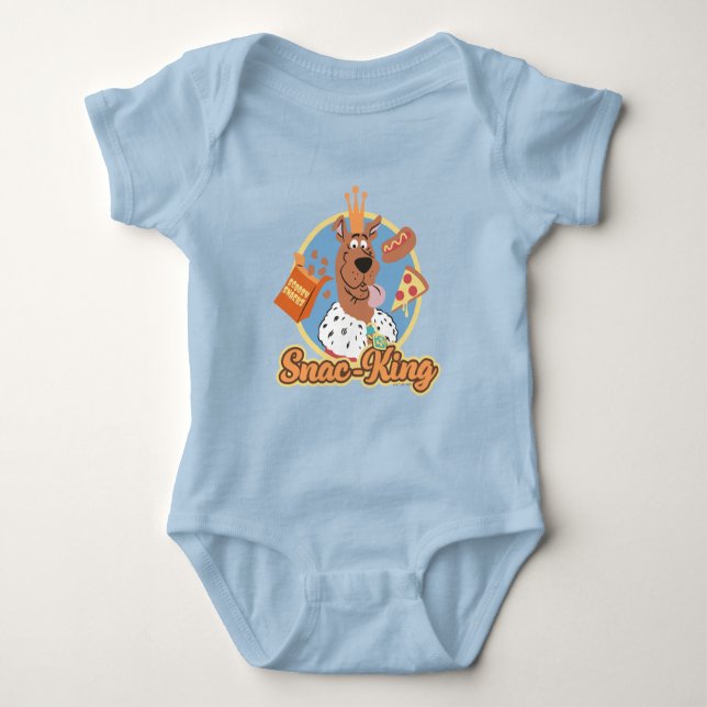 Scooby-Doo Snac-King Baby Bodysuit (Front)
