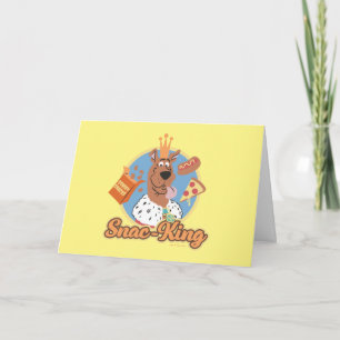 Scooby-Doo Snac-King Card