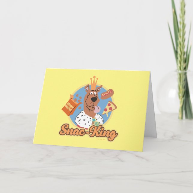 Scooby-Doo Snac-King Card (Front)