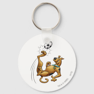 Scooby-Doo Soccer Overhead Kick Airbrush Key Ring