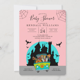 Scooby-Doo Spooktacular Baby Shower Invitation