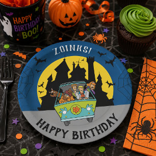 Scooby-Doo Spooktacular Halloween Birthday Paper Plate