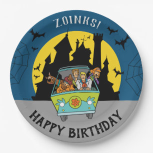 Scooby-Doo Spooktacular Halloween Birthday Paper Plate