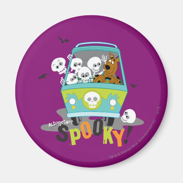 Scooby-Doo Spooky Mystery Machine Magnet (Front)