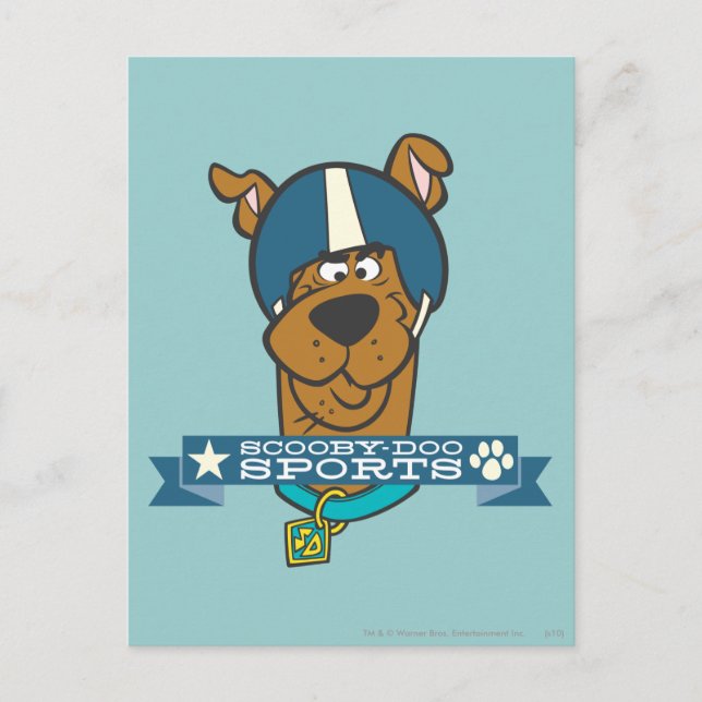 Scooby-Doo Sports Postcard (Front)