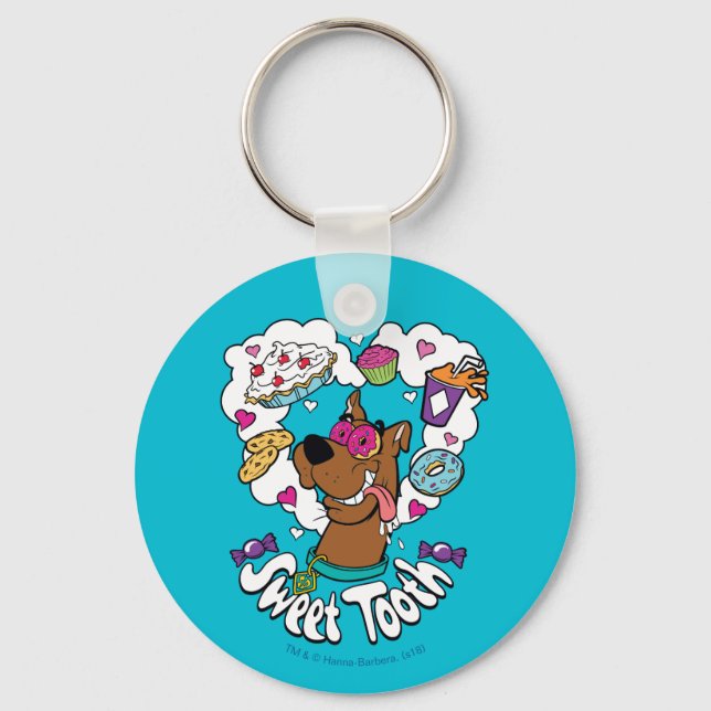 Scooby-Doo "Sweet Tooth" Key Ring (Front)