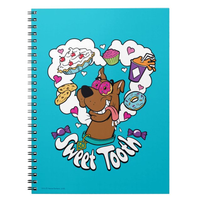 Scooby-Doo "Sweet Tooth" Notebook (Front)