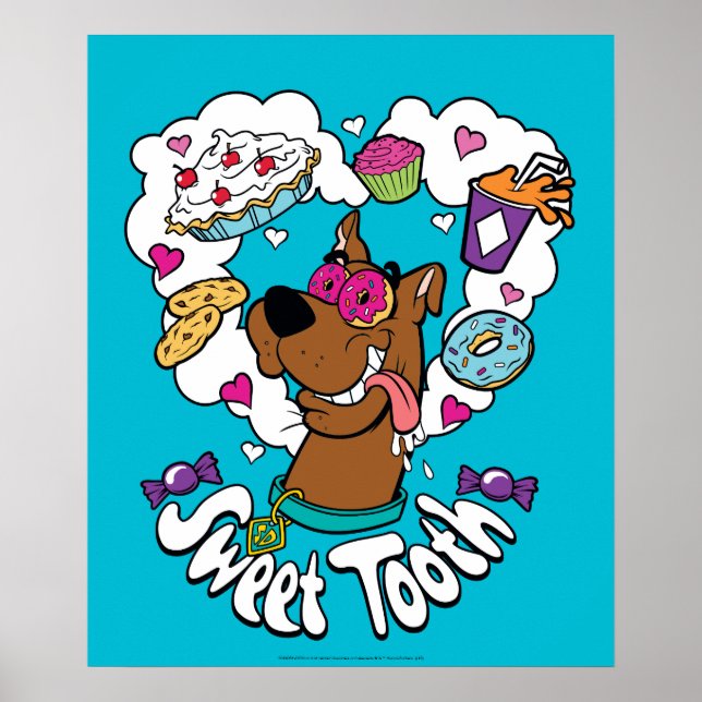 Scooby-Doo "Sweet Tooth" Poster (Front)