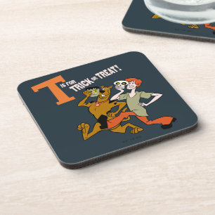 Scooby-Doo T is for Trick or Treat Coaster