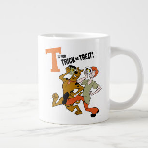 Scooby-Doo   T is for Trick or Treat Large Coffee Mug