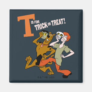 Scooby-Doo   T is for Trick or Treat Magnet