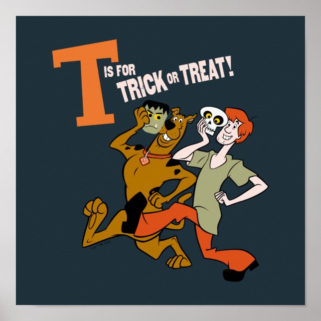 Scooby-Doo | T is for Trick or Treat Poster (Front)