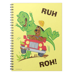 Scooby-Doo T-Rex Attack Notebook