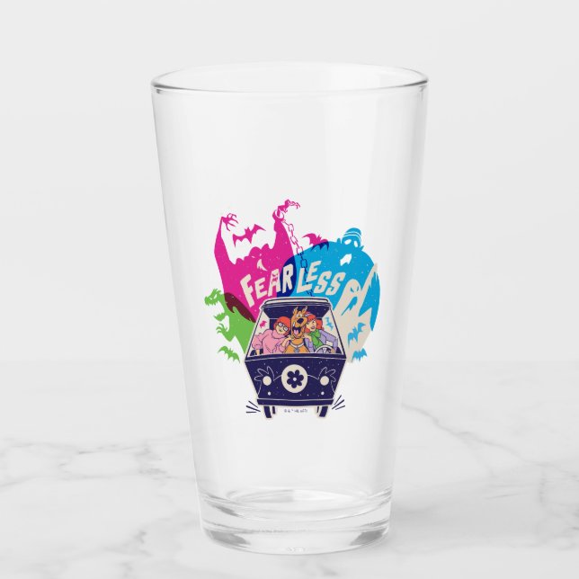 Scooby-Doo | The Fearless Mystery Machine Glass (Front)